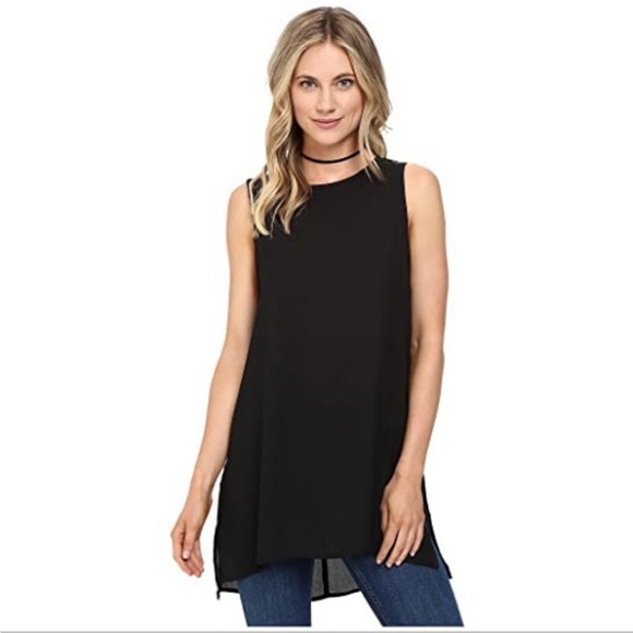 Show Me Your Mumu Sherman Tank in Black Small - Picture 2 of 8